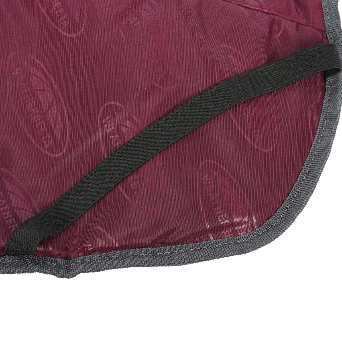 Weatherbeeta Dog Coats Comfitec Premier Free Parka Deluxe Medium 1200D 220g Maroon/Grey/White