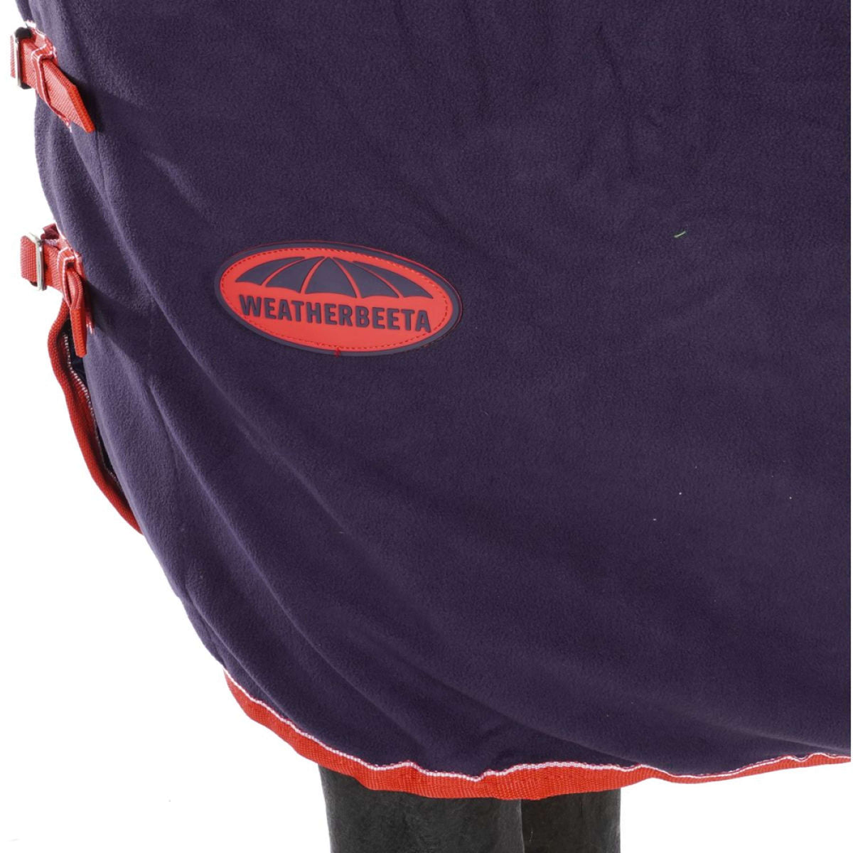 Weatherbeeta Sweat Rug Cooler Combo Neck Fleece Navy/red/white