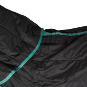 Weatherbeeta Stable Rug Green-Tec Stable Combo Neck Medium/Lite 150D 150g Black/Bottle Green