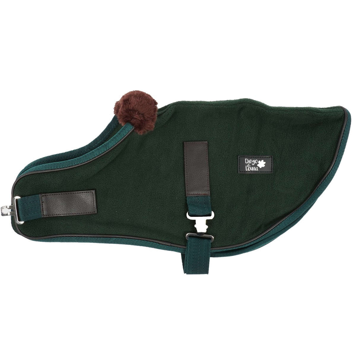 Diego & Louna Dog Rug Polar Green