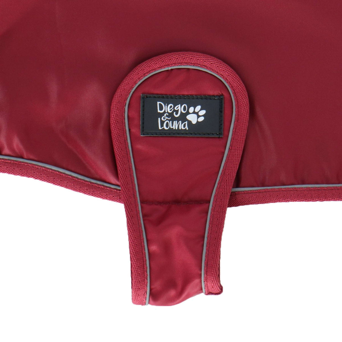 Diego & Louna Dog Rug Teddy Nylon Bordeaux