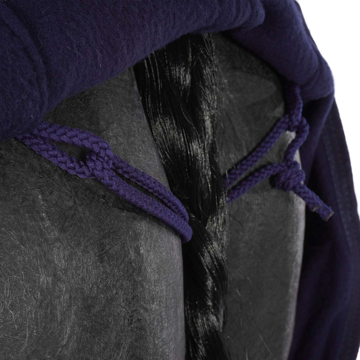 EQUITHÈME Exercise Rug Teddy Fleece Navy