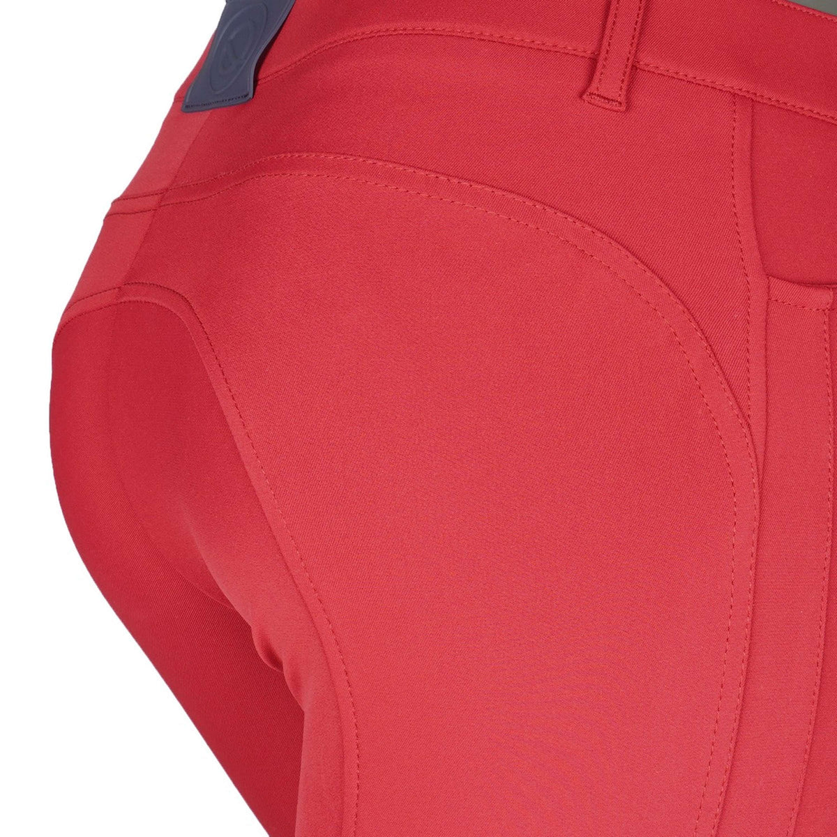 EQODE by Equiline Breeches Delma Knee Grip Cherry