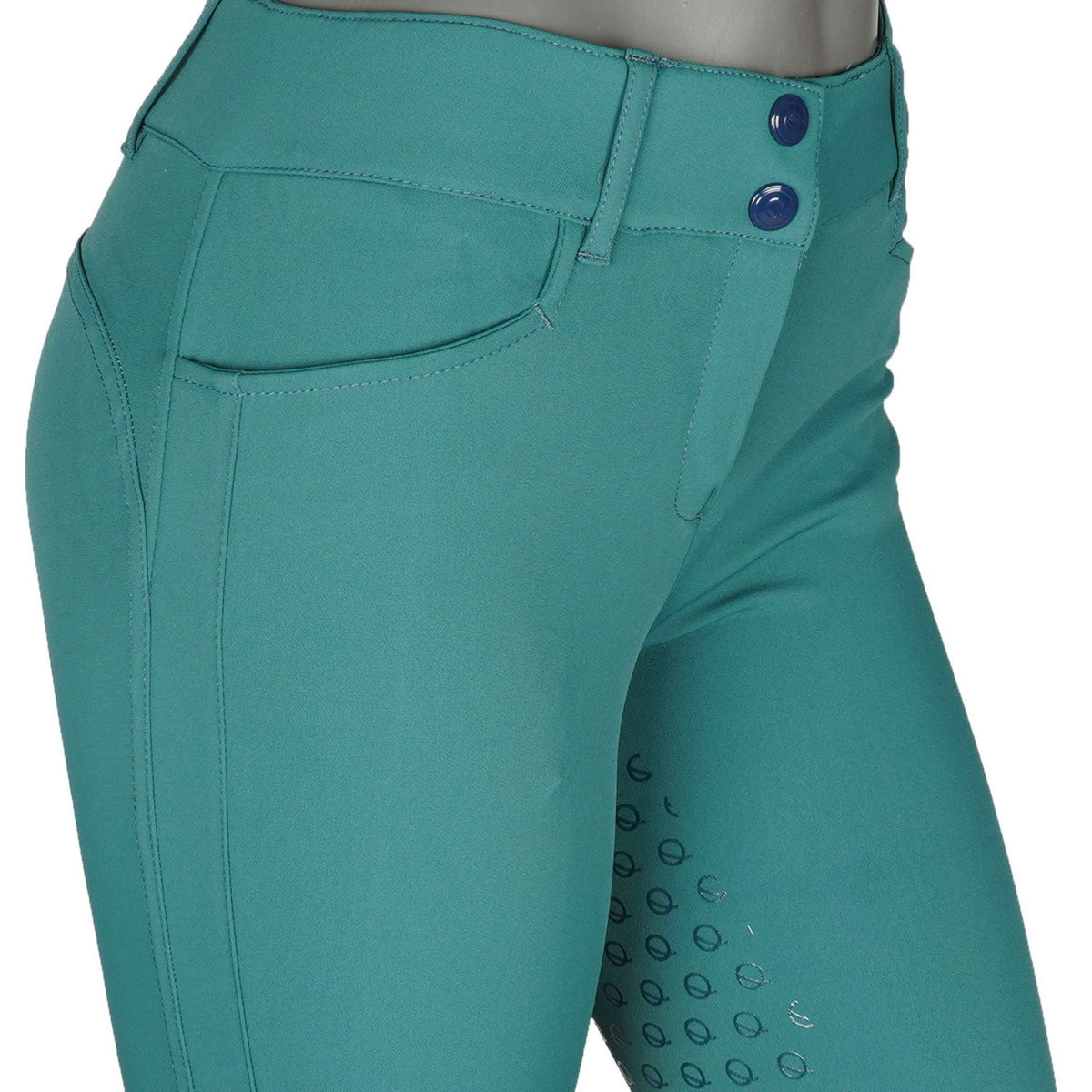 EQODE by Equiline Breeches Darcey Full Grip Green