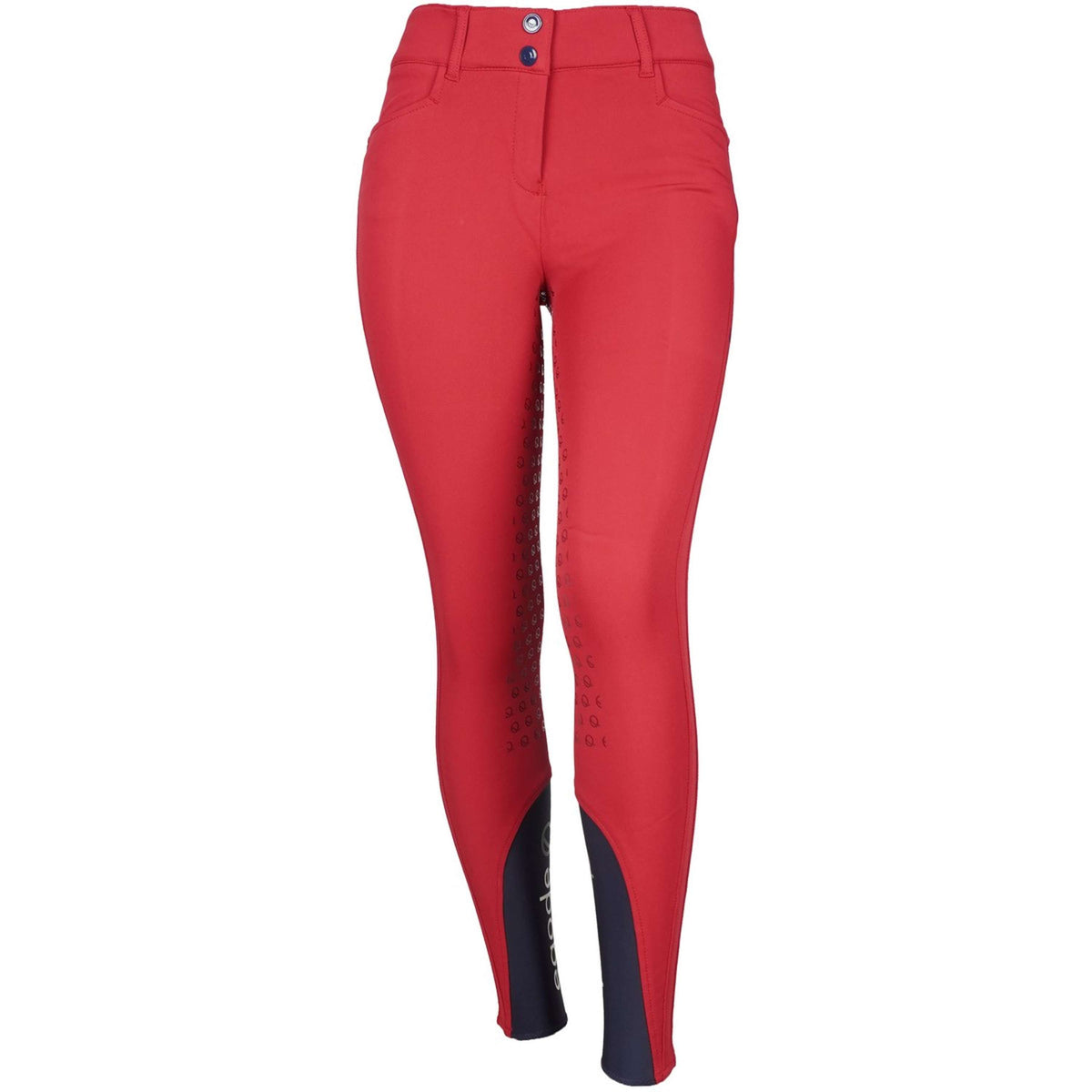 EQODE by Equiline Breeches Darcey Full Grip Cherry