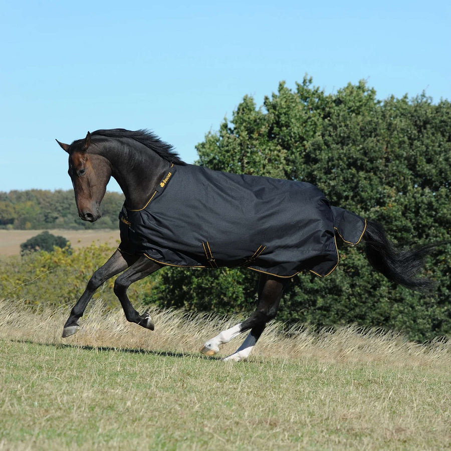Bucas Irish Turnout Big Neck 50g Black/Gold