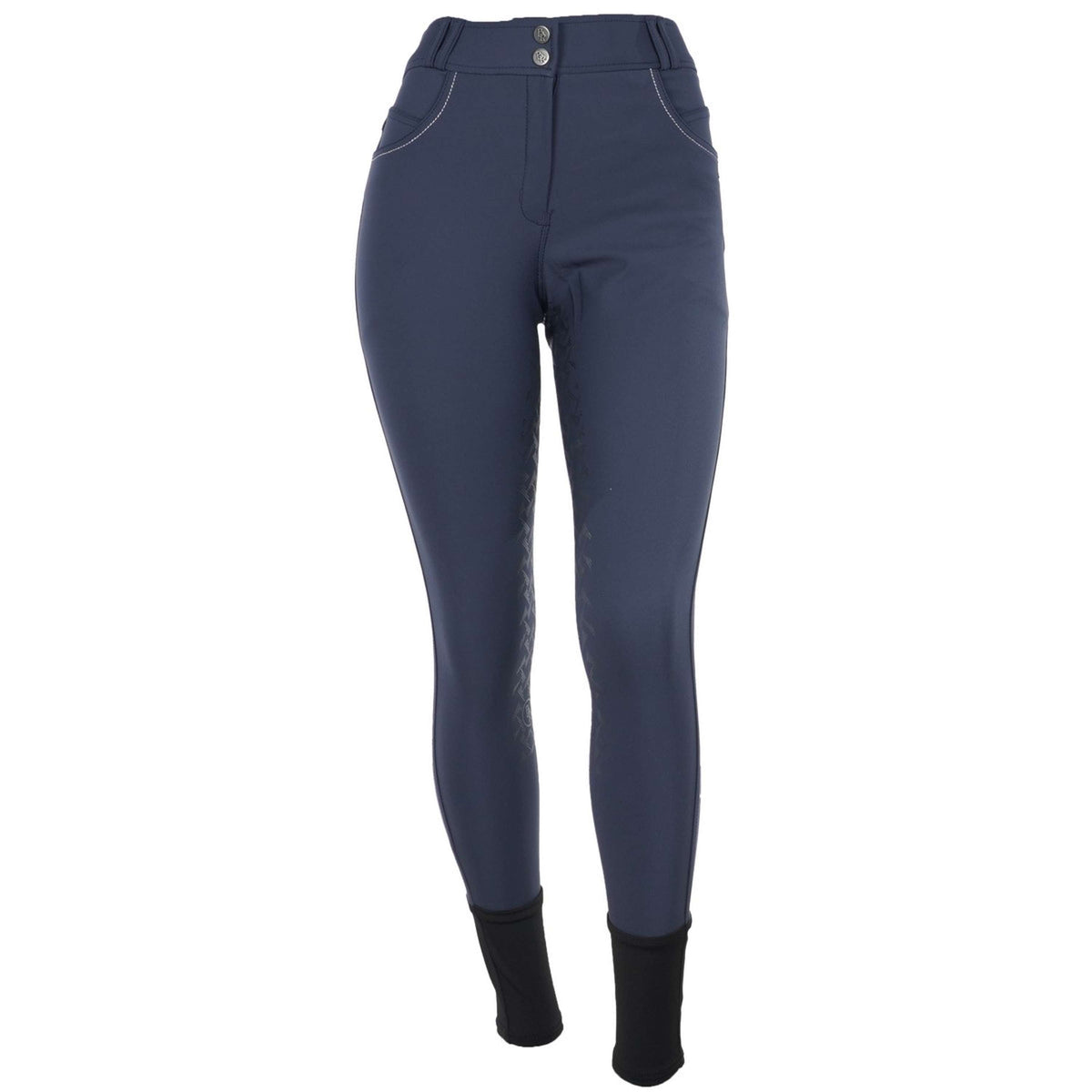 BR Breeches BRPS Cathrine Silicon Seat Blueberry