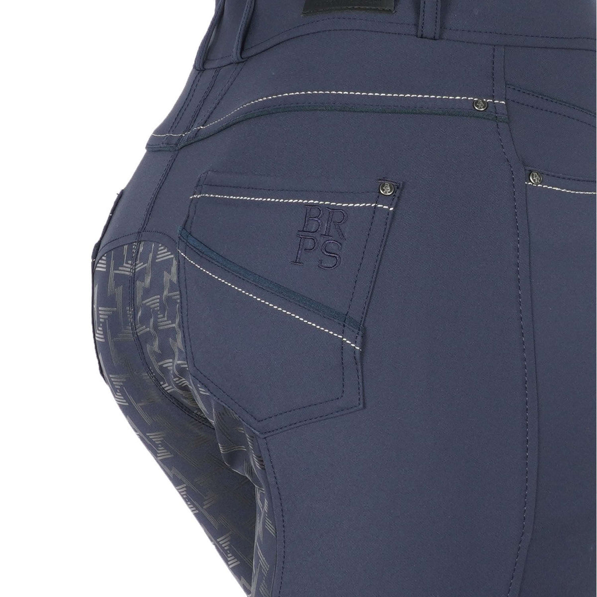 BR Breeches BRPS Cathrine Silicon Seat Blueberry