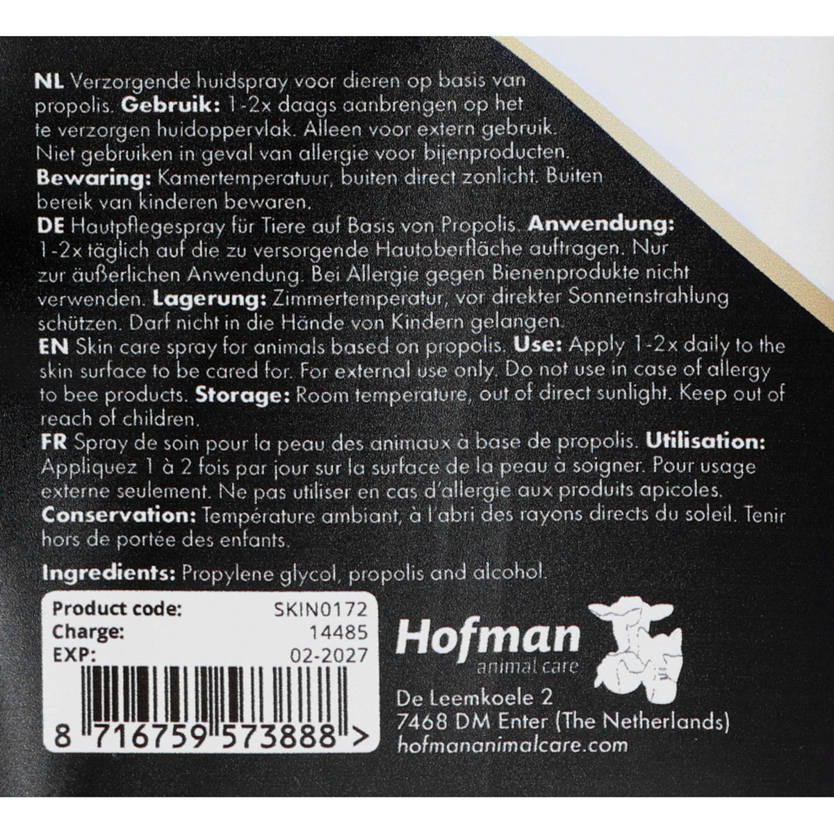 Excellent Skin Derm Spray Propolis Honey