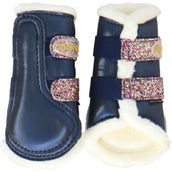 HB Leg protection Gold Rush Glitter Little Sizes Navy