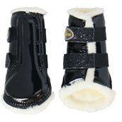 HB Leg protection Gold Rush Glitter Little Sizes Black