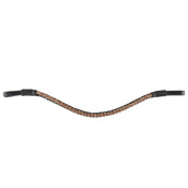 HB Showtime Browband Rose Gold Black