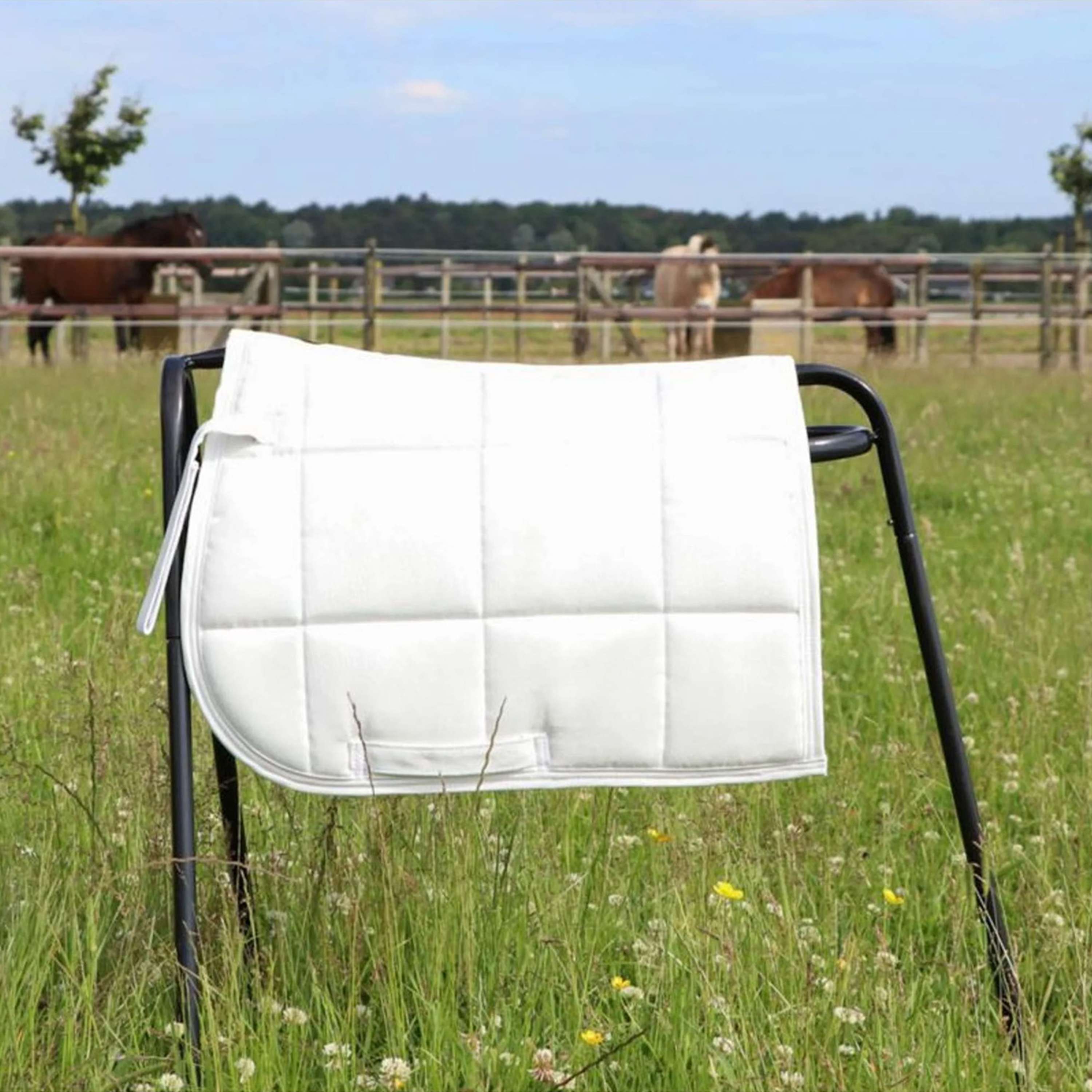 HB Saddlepad Shetland White