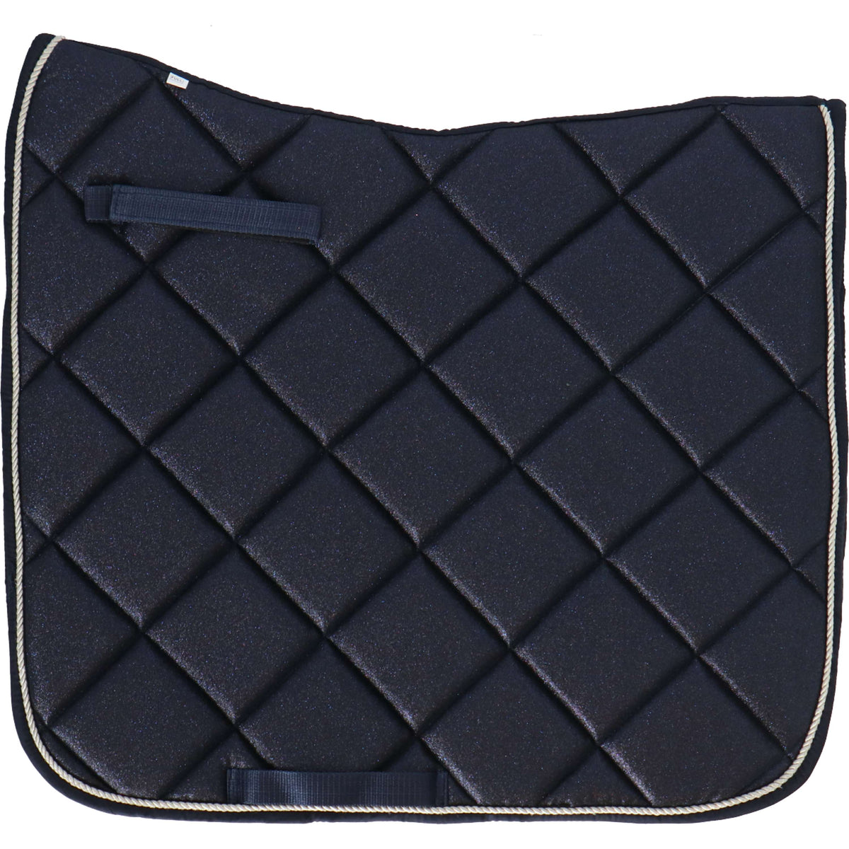 HB Saddlepad Sparkling Glitter Dressage Navy