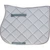 HB Saddlepad Sparkling Glitter Jumping Silver