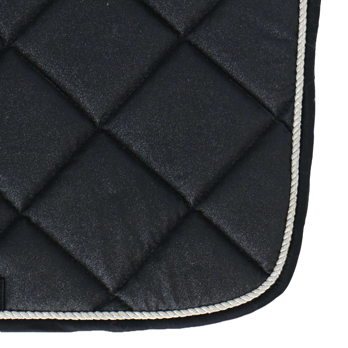 HB Saddlepad Sparkling Glitter Dressage Black