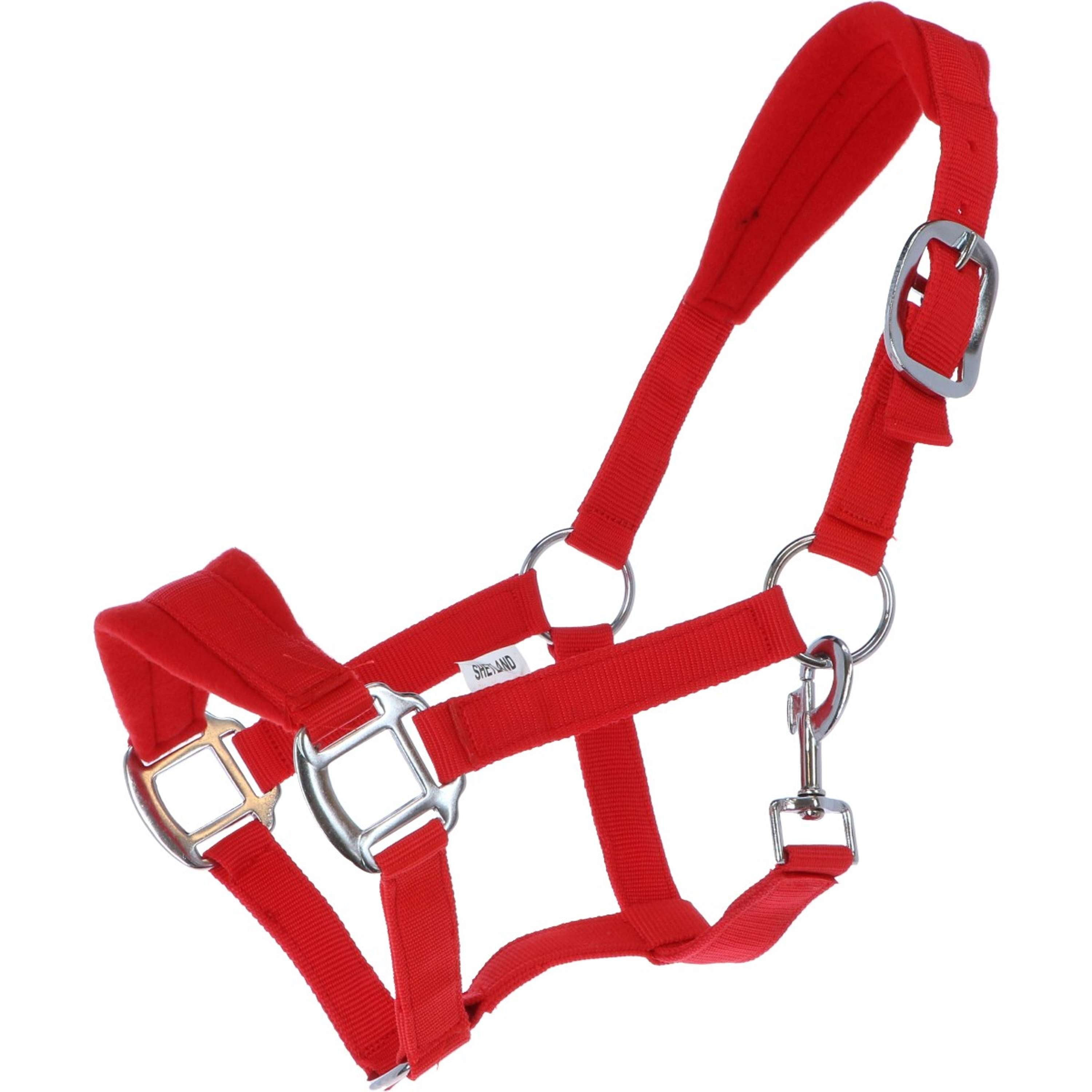 HB Halter Shetland Fleece Lining Red