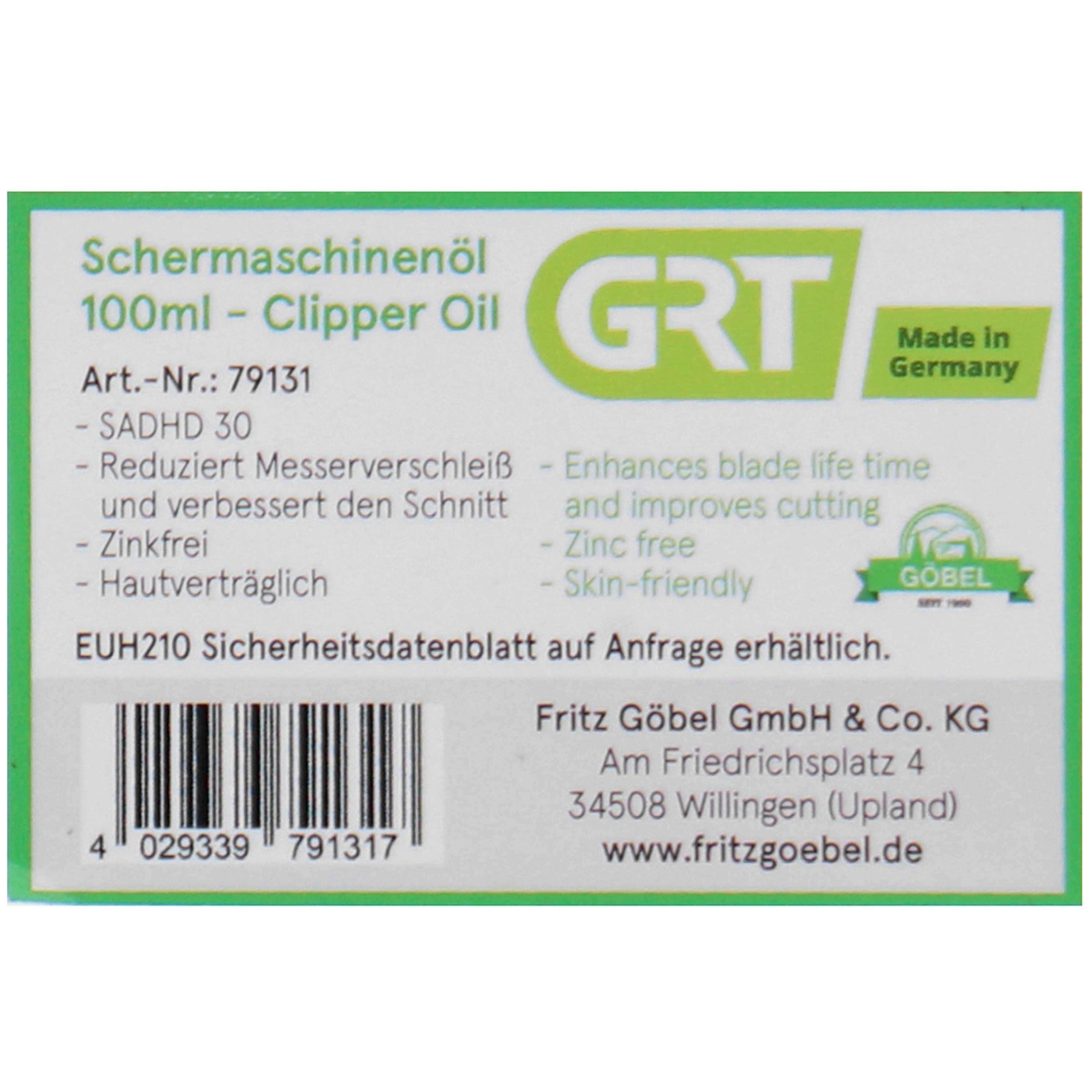 Göbel GRT Clipper Oil
