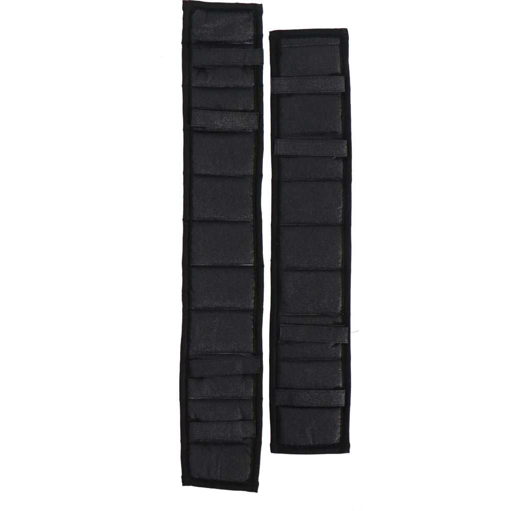 HB Harness Padding Glitter Little Sizes Black