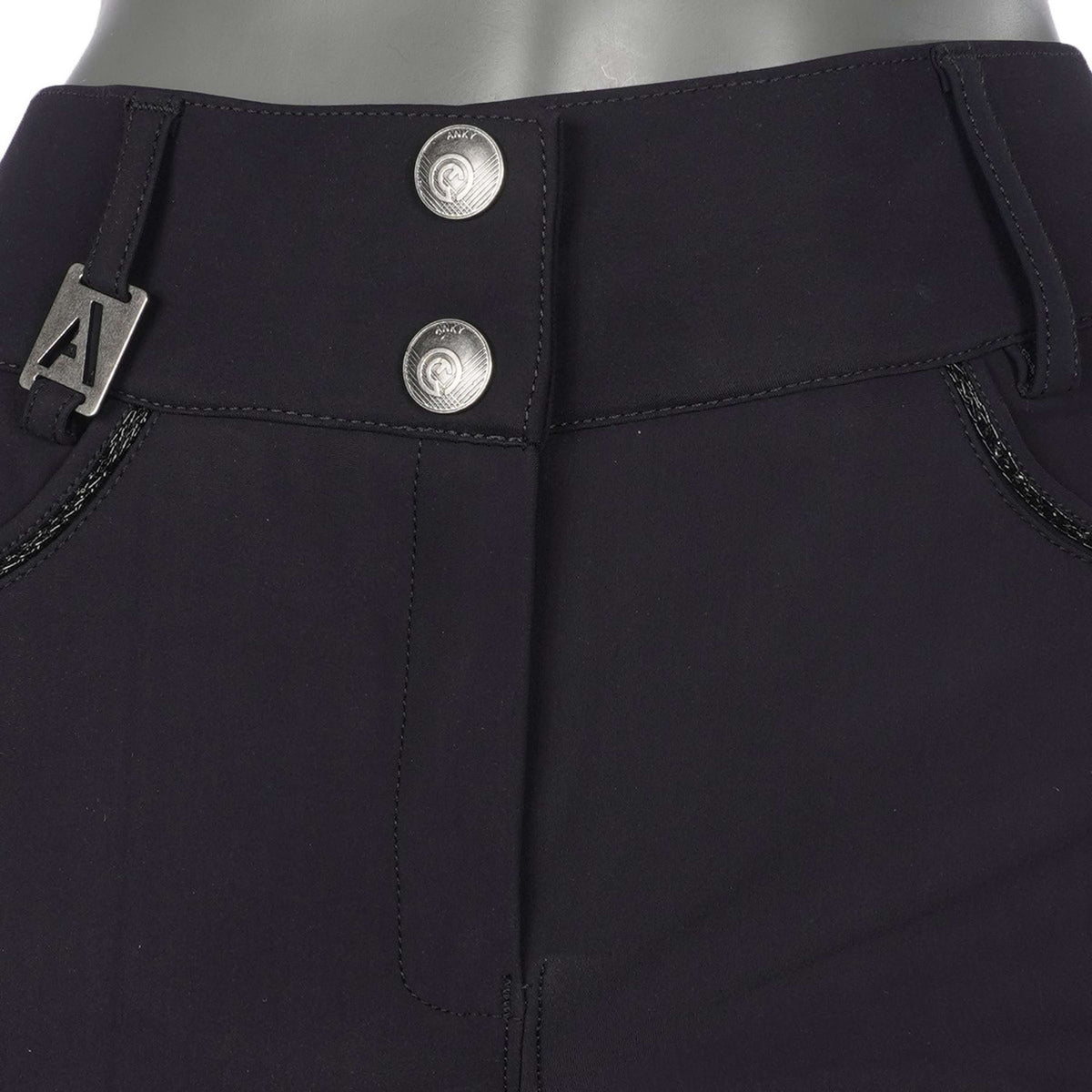 ANKY Breeches Regally Ladies Silicone Seat Black