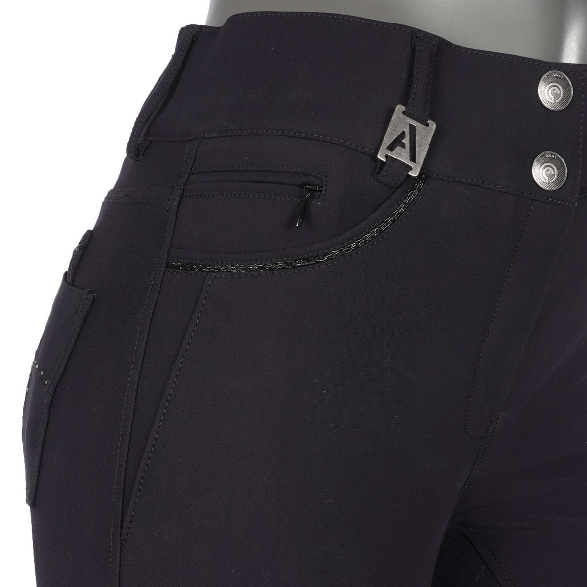 ANKY Breeches Regally Ladies Silicone Seat Black