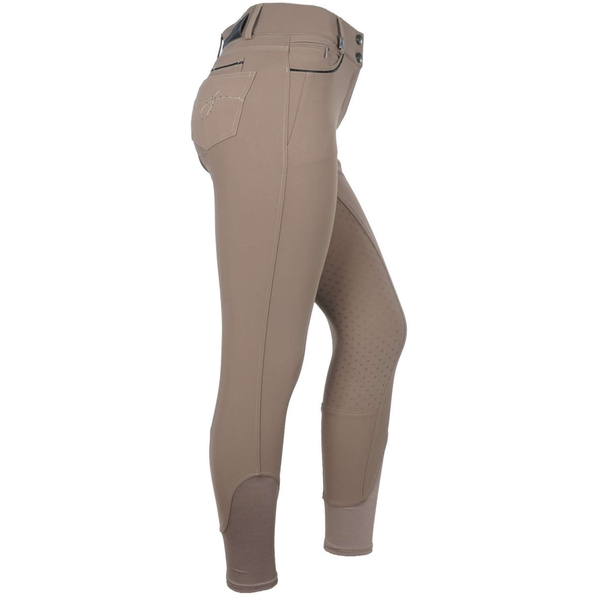 ANKY Breeches Regally Ladies Silicone Seat Walnut