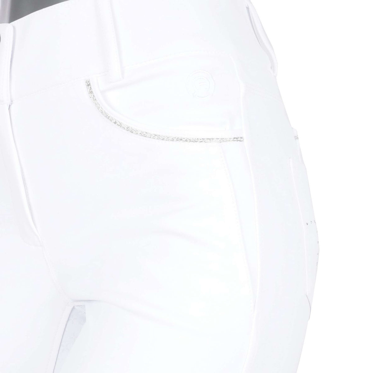 ANKY Breeches Regally Ladies Silicone Seat White