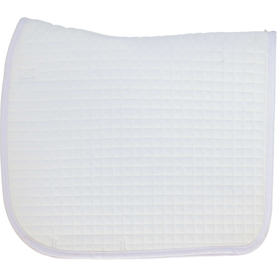 Riding World Saddlepad Girly Dressage White