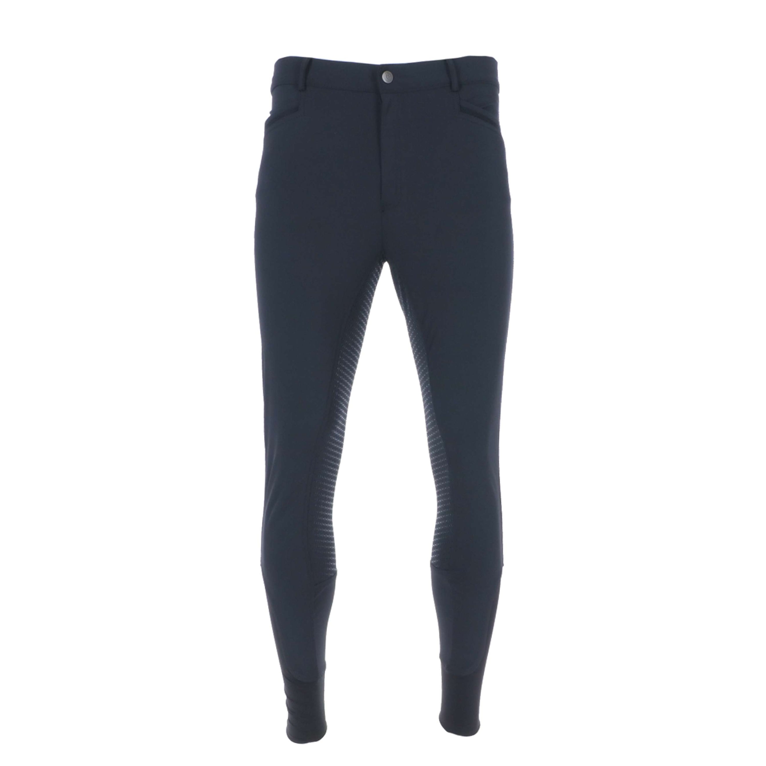 EQUITHÈME Breeches Georg Silicon Seat Men Black