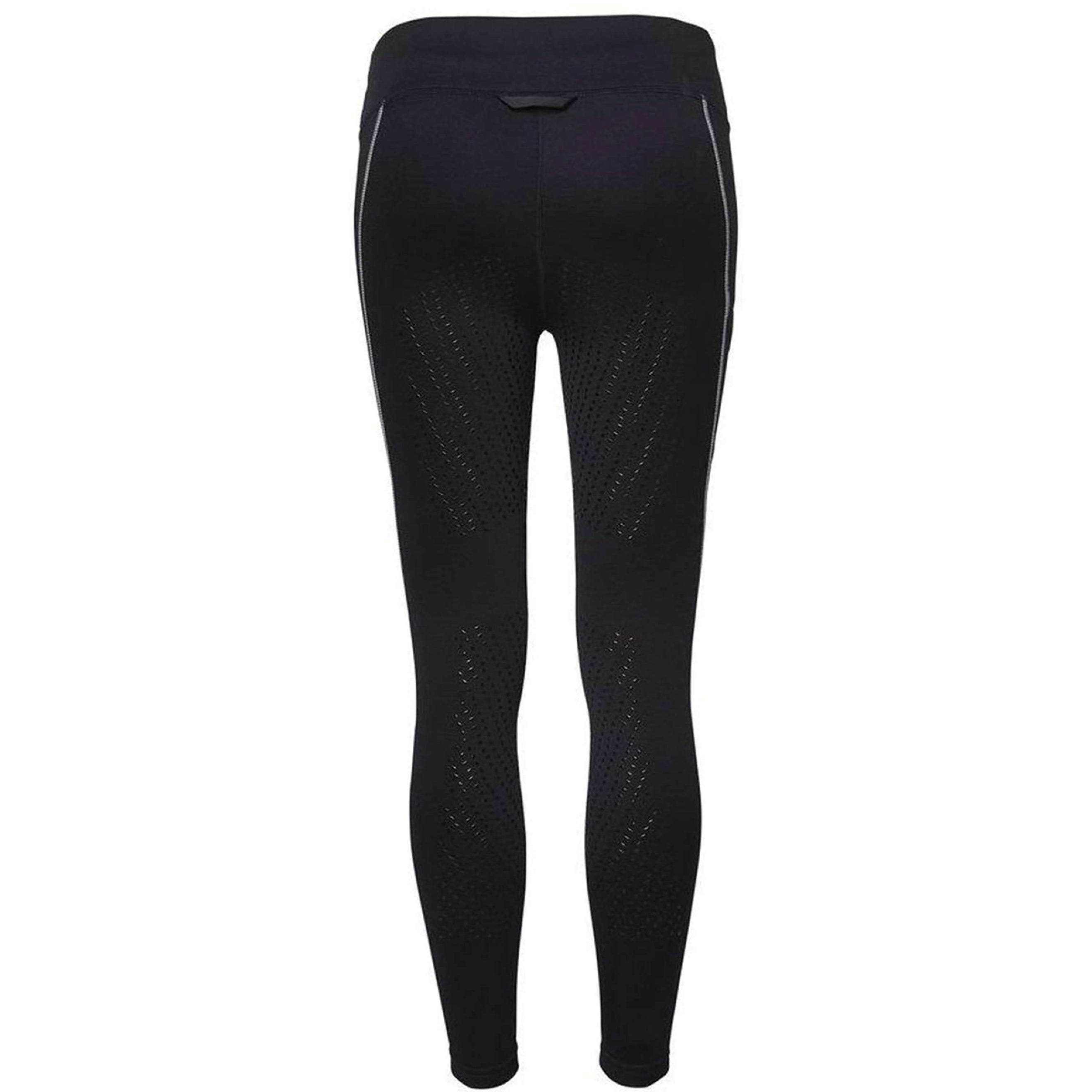 Mountain Horse Riding Legging Jade Junior Grip Half Seat Ladies Black