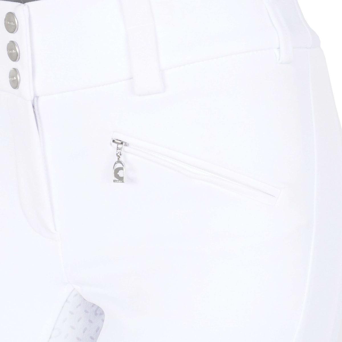 Cavallo Breeches Caja Grip High Waist White