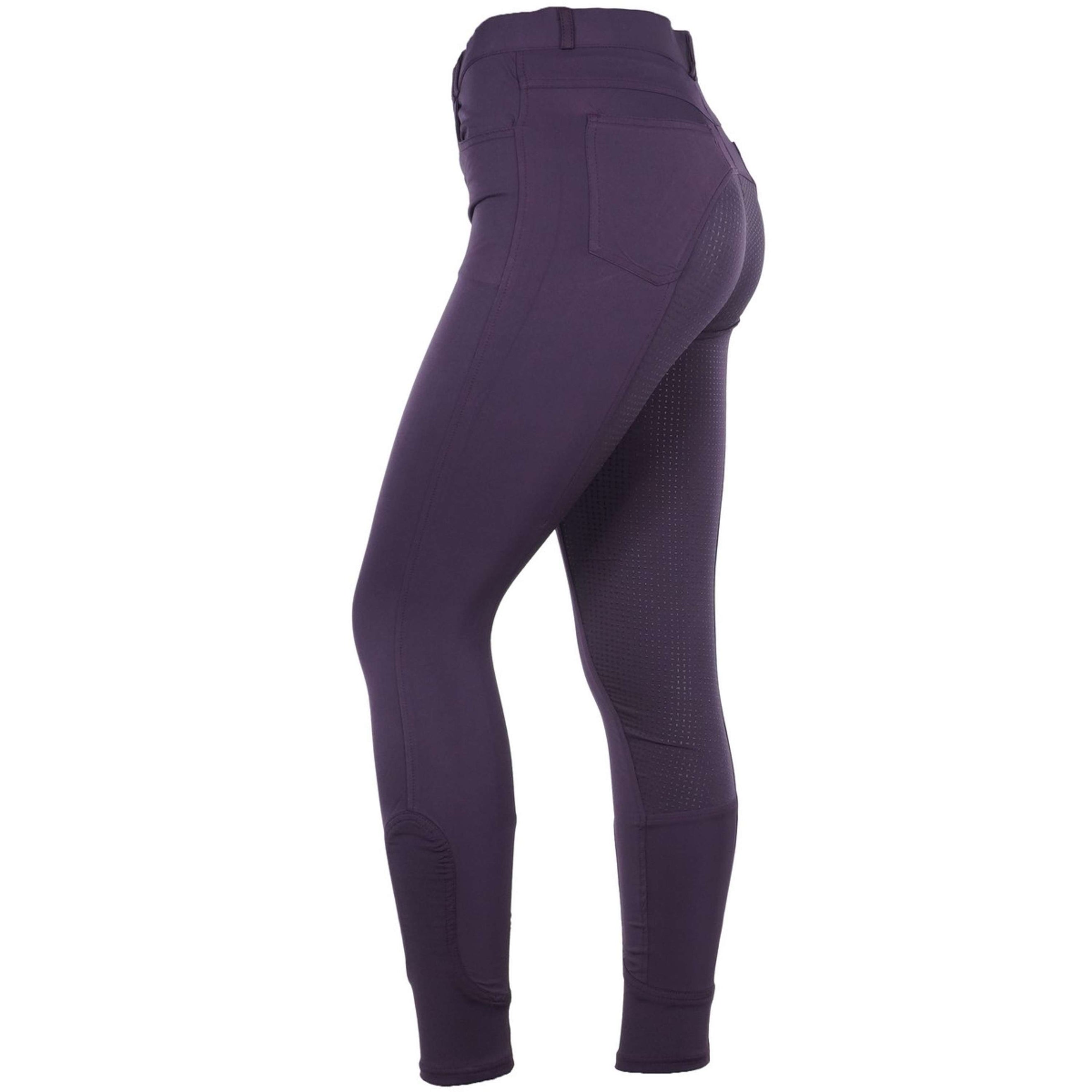Harry's Horse Breeches Redwood Full Grip Purple Harry's Horse Breeches Redwood Full Grip Purple