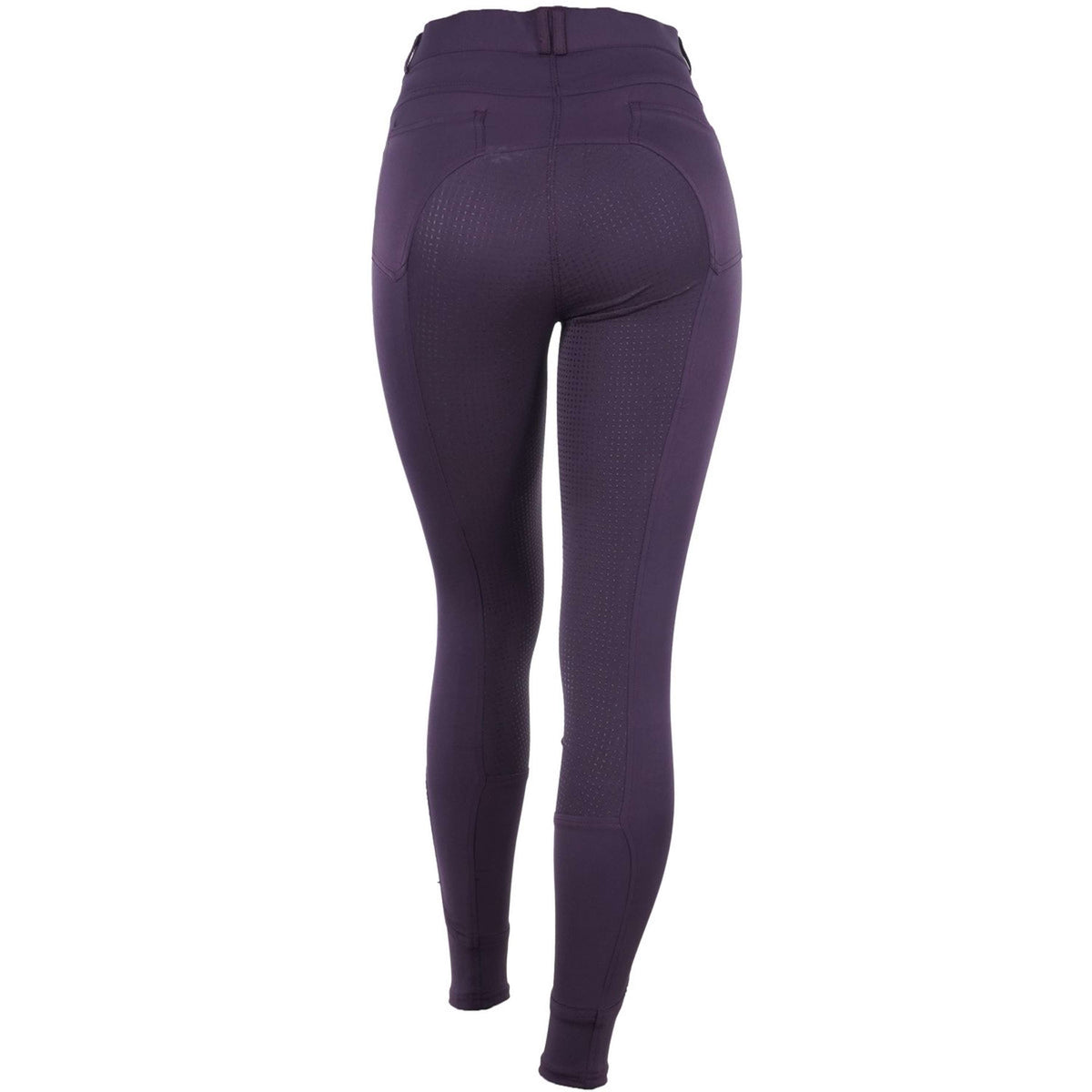 Harry's Horse Breeches Redwood Full Grip Purple