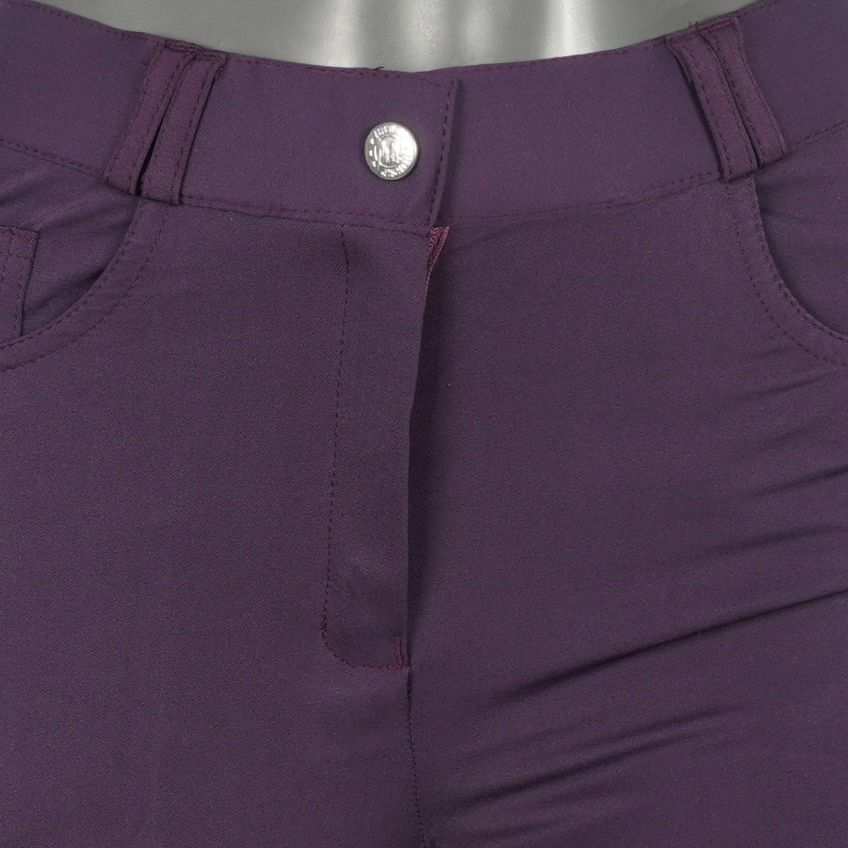 Harry's Horse Breeches Redwood Full Grip Purple