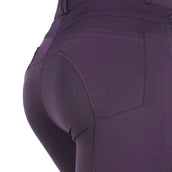 Harry's Horse Breeches Redwood Full Grip Purple