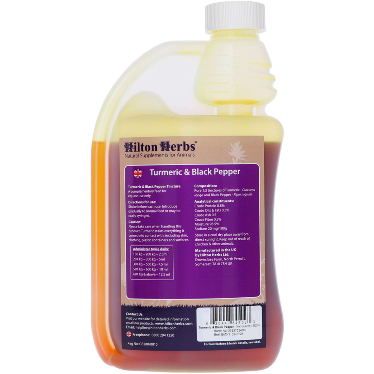 Hilton Herbs Turmeric & Black Pepper