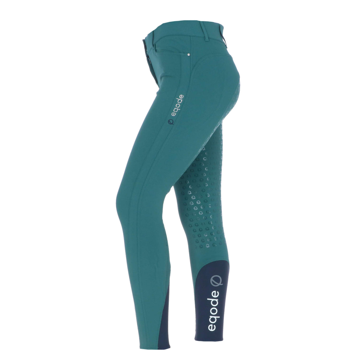 EQODE by Equiline Breeches Donna Full Grip High Waist Green