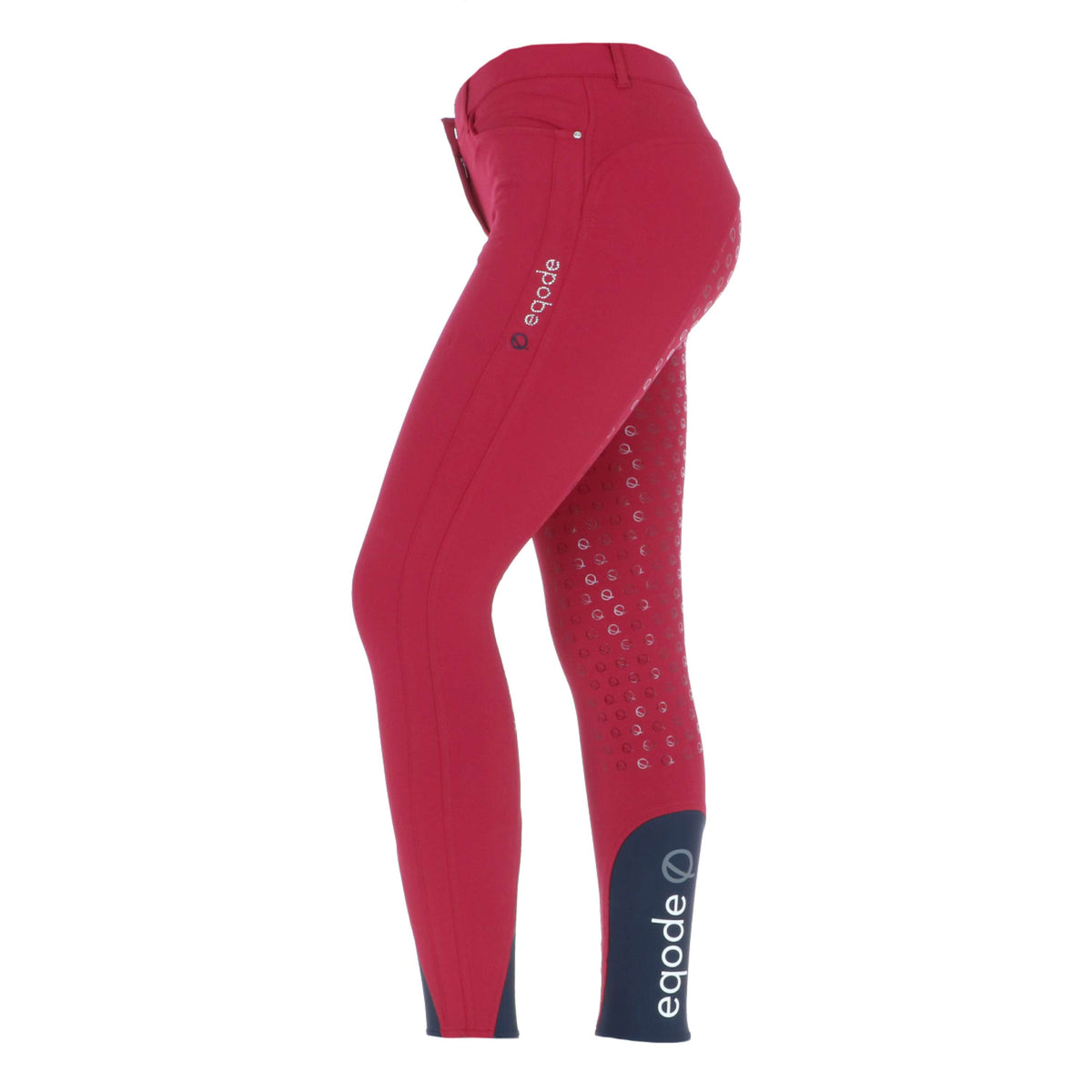 EQODE by Equiline Breeches Donna Full Grip Cherry