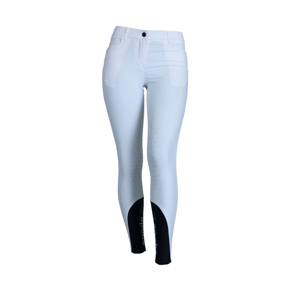 EQODE by Equiline Breeches Donna Knee Grip White