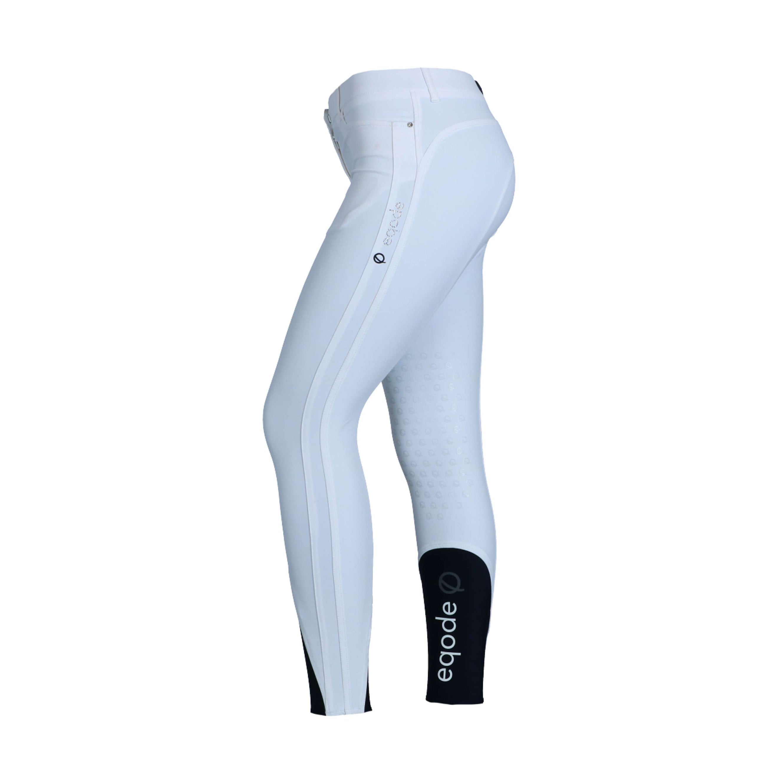 EQODE by Equiline Breeches Donna Knee Grip White EQODE by Equiline Breeches Donna Knee Grip White