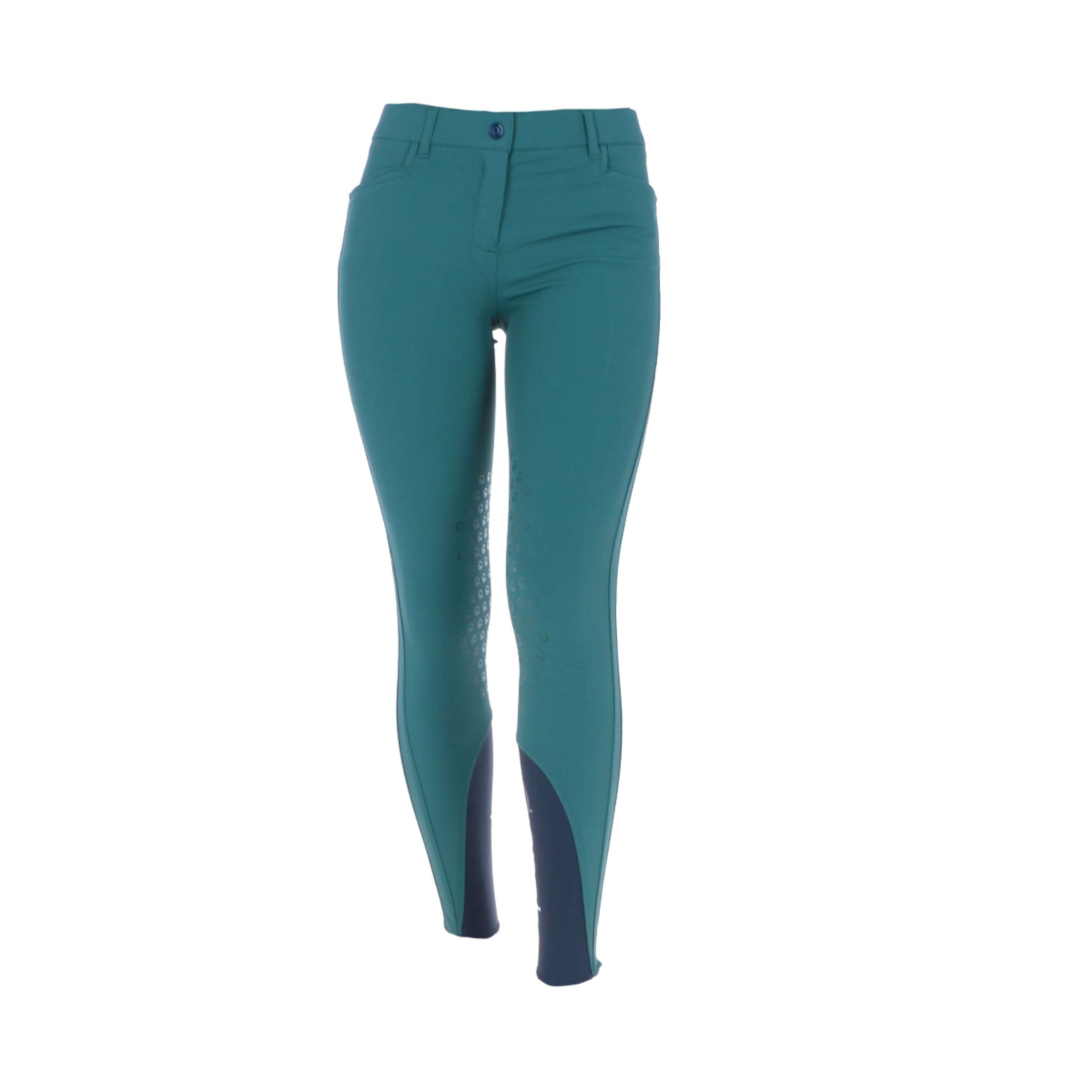 EQODE by Equiline Breeches Donna Knee Grip Green