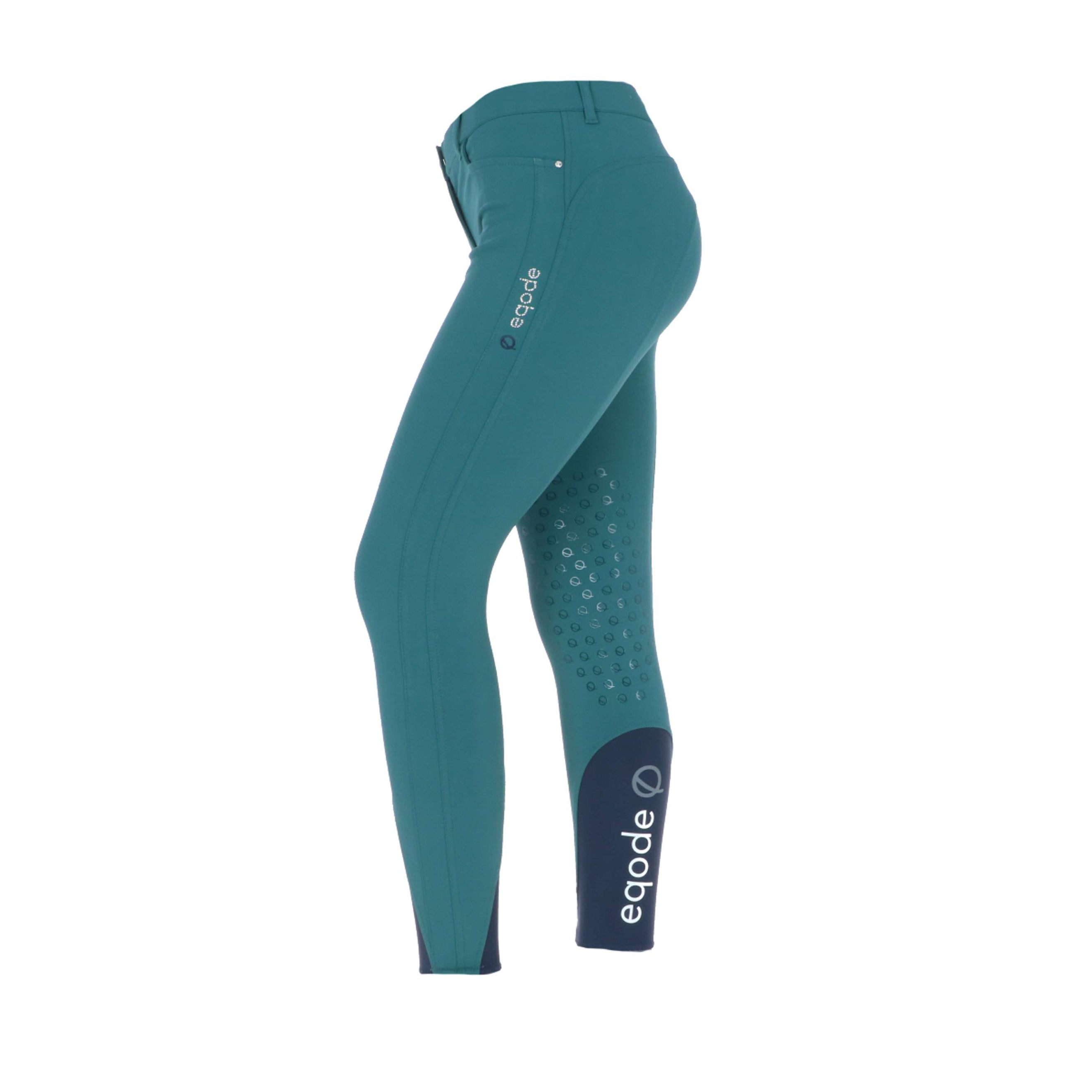 EQODE by Equiline Breeches Donna Knee Grip Green