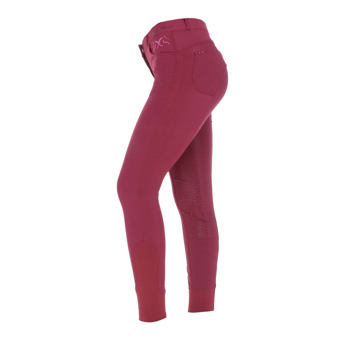 Harry's Horse Breeches Santorini Full Grip Rhododendron