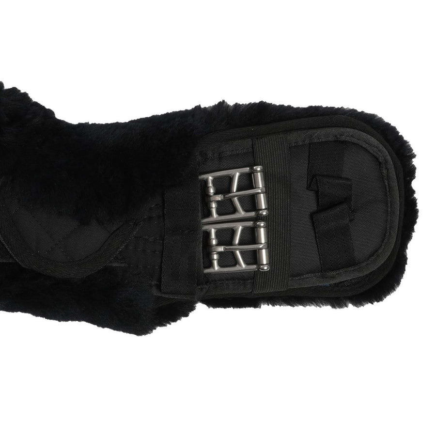 HKM Girth Sheepskin Black/Black