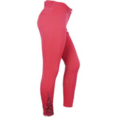 HKM Breeches Allure with Alos Seat Cranberry