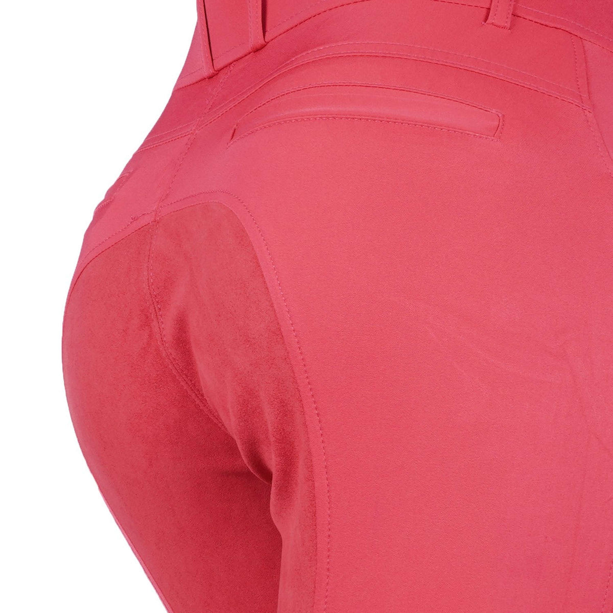 HKM Breeches Allure with Alos Seat Cranberry