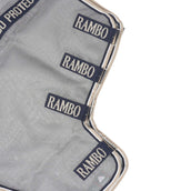 Rambo Neck Cover Protector Silver/Navy/White