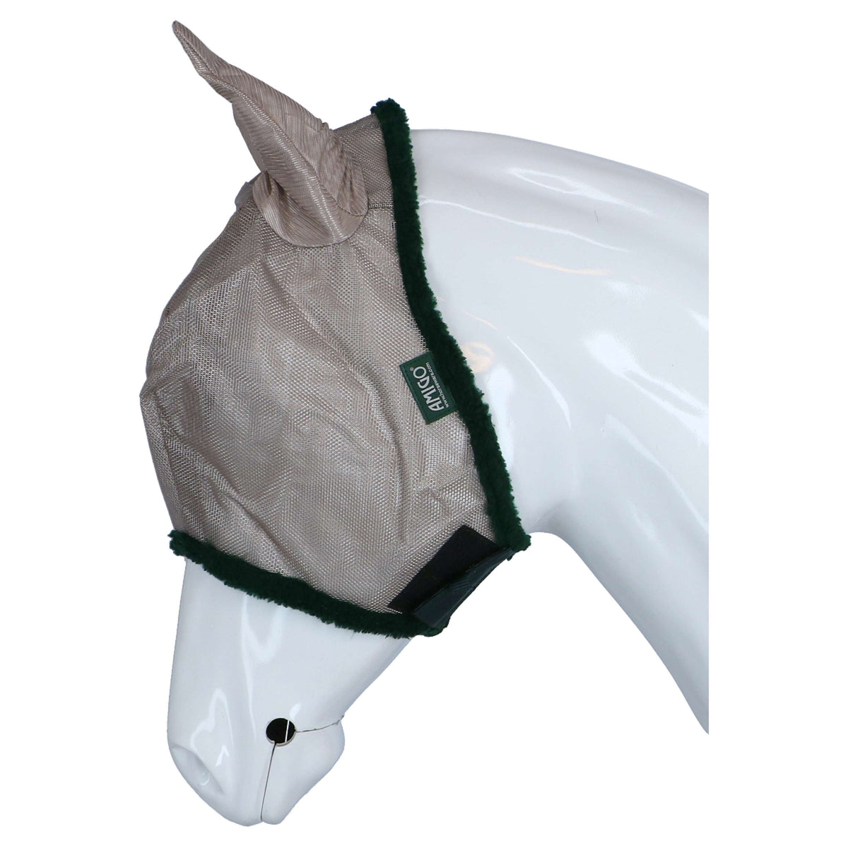 Amigo FlyMask Oatmeal/Green