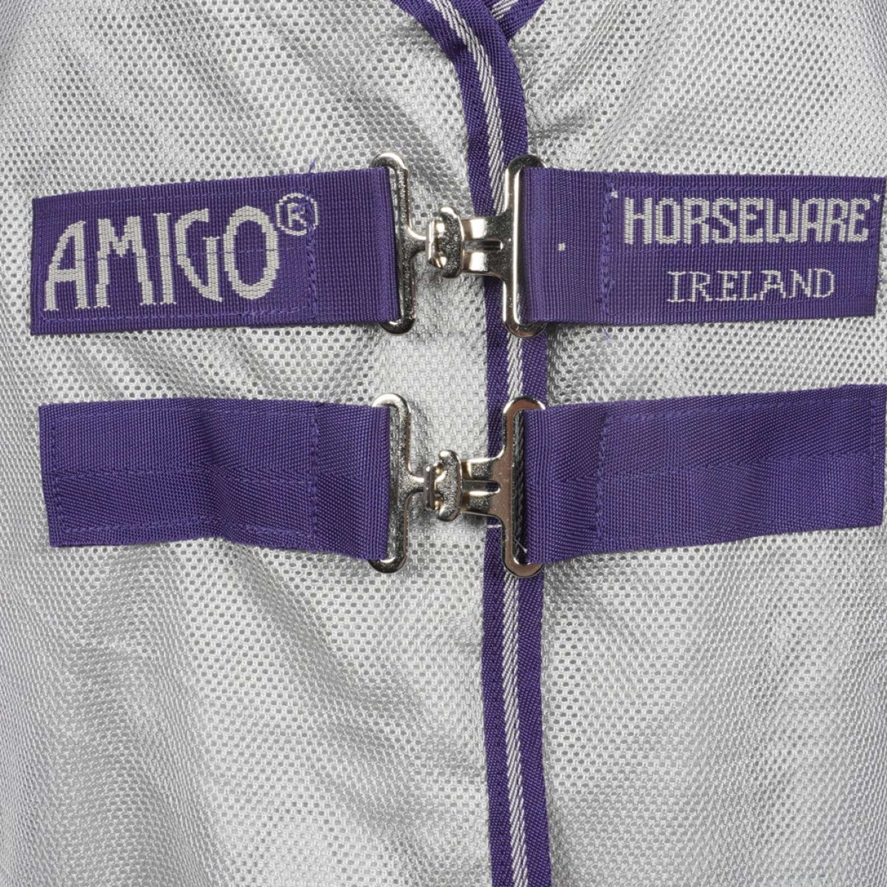 Amigo Fly Rug Airflow Navy Check/Atlantic Blue