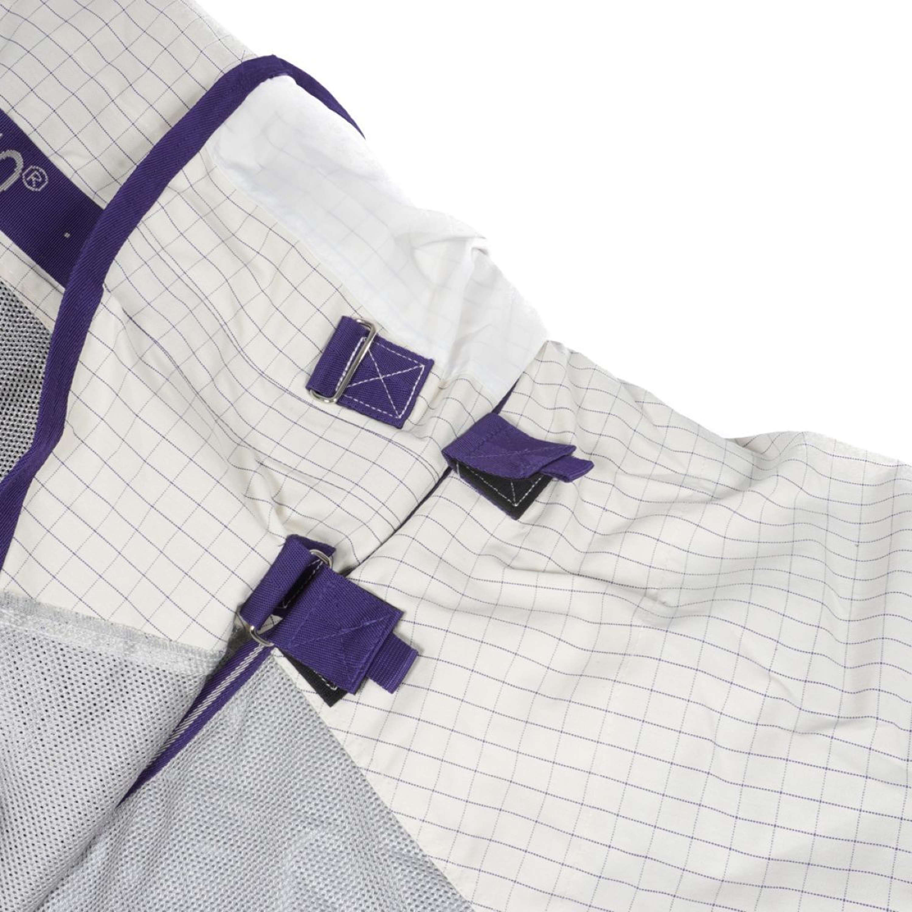 Amigo Fly Rug Airflow Navy Check/Atlantic Blue
